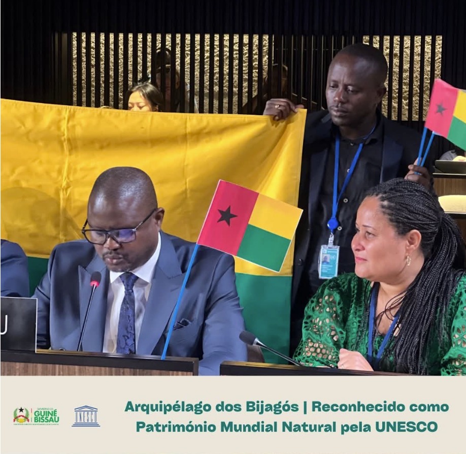 ClaudioMaretti's tweet image. Viva, viva!
Arquipélago dos Bijagós é Patrimônio Mundial!
Parabéns, bijagós, Guiné-Bissau, Ibap, RBABB, PNO, PNMJVP, Ampcu, Tiniguena et al. !!
Orgulho de ter contribuído!