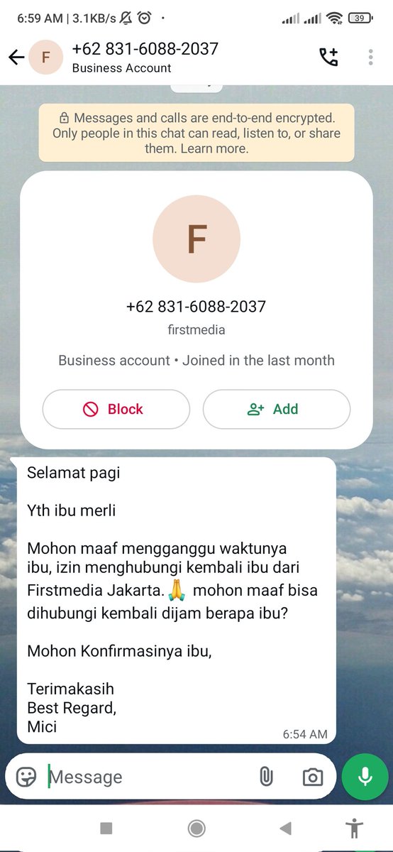 pampam6221's tweet photo. @FirstMediaCares ini siapa ya? Ada perlu apa? Apakah benar orang first media? https://t.co/HZAjYgE2di