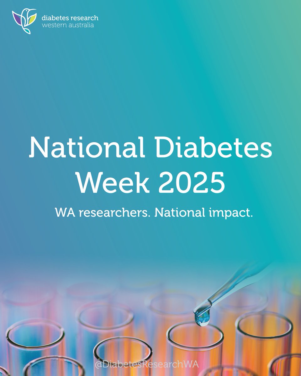 Diabetes Research WA tweet media