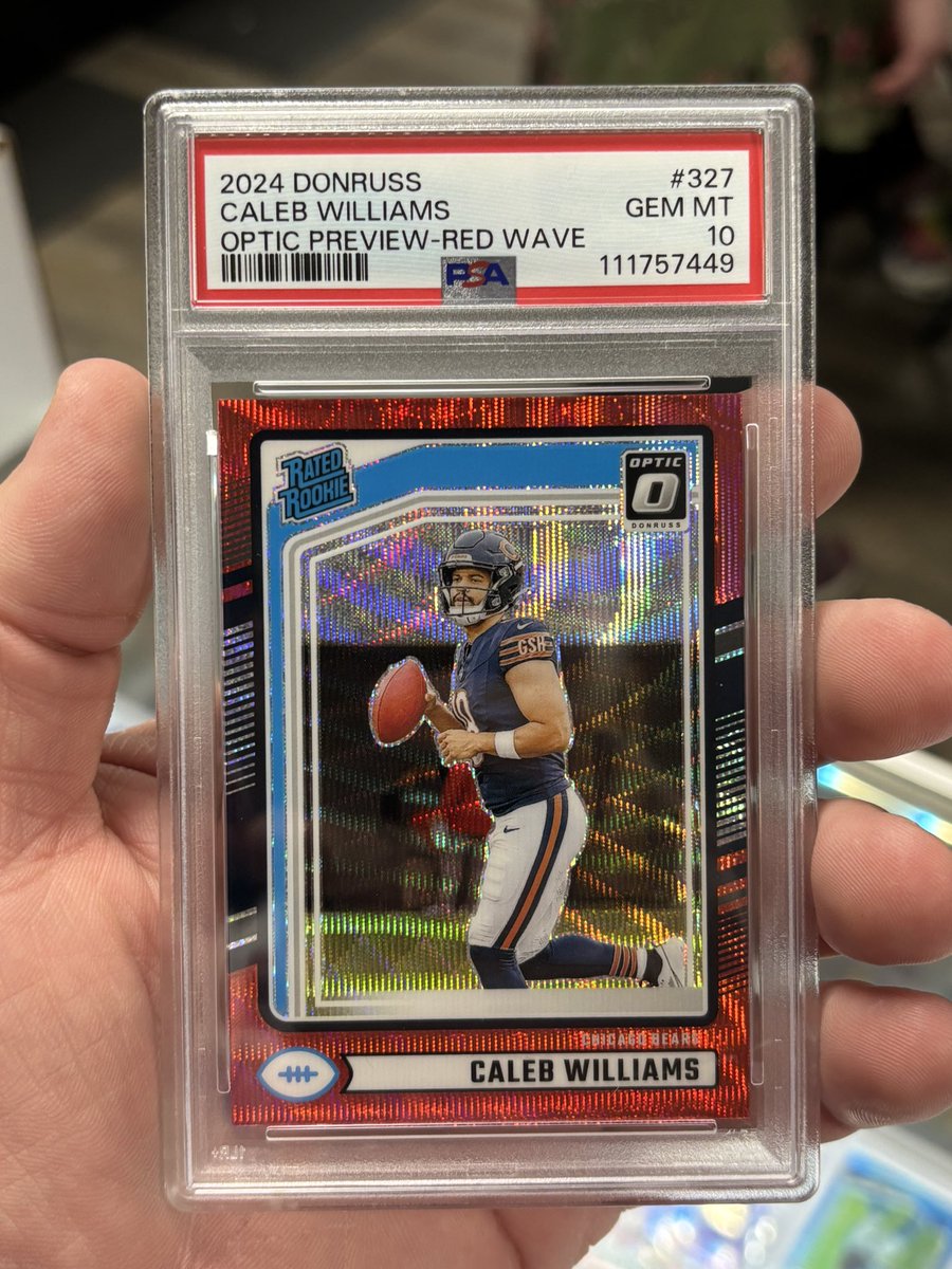 #FACTORYSTACKS stack thru 7/13 (tonight)!

$120 Caleb Williams Red Wave PSA 10

Claim with “take”, offers can be sniped.
Stacks &lt; $60 pay $5 BMWT. Must claim at full for claim to be eligible for 5-10% stack discount.