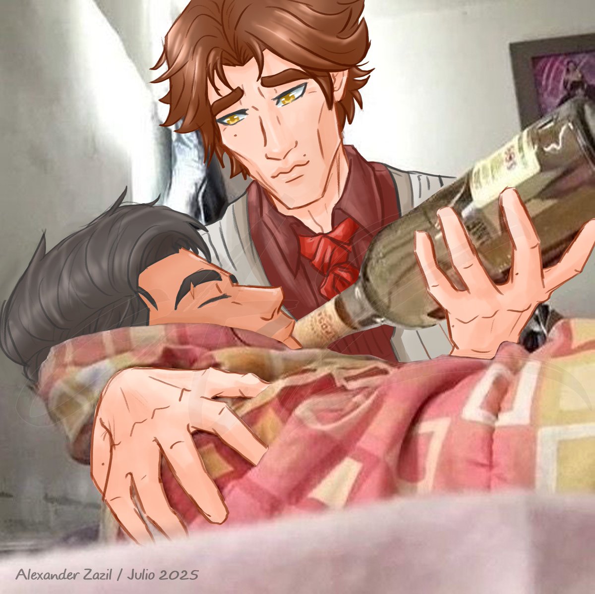 ArtZazil's tweet image. Men of progress celebrating any merit obtained ๐พ๐ป
31 aรฑos tiene la criatura ๐ถ๐ผ
#jayvik #jaycetalis #viktor #viktorarcane #arcane #fanart