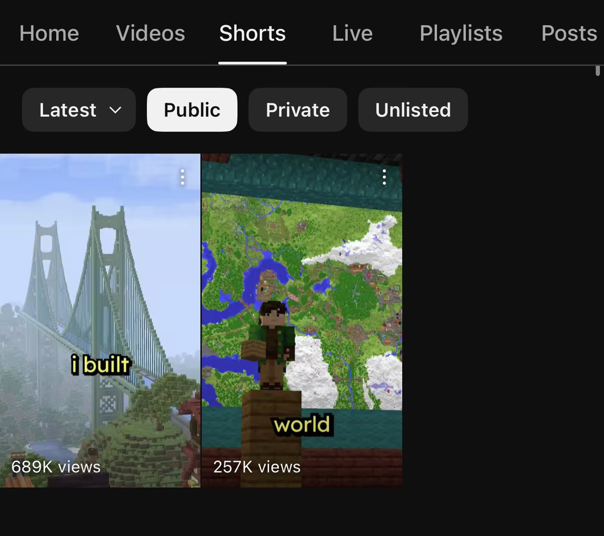 youtube shorts are actually crazy