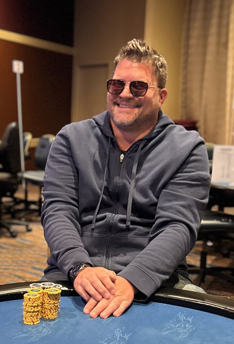 Congratulations to RF cashing in 4th place for $15,730 in the Deep Stack event!