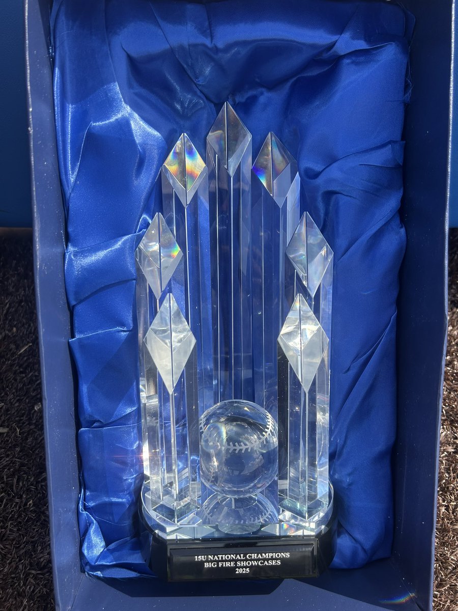 🔥 US Nationals South Plains 2028 – <a href="/BigFireBaseball/">Big Fire Baseball</a> Fire 15U National Champions! 🔥
The Natty Boyz showed out in dominant fashion, going 8-0 to bring home the title!💥Unreal effort. Total team win. CHAMPS. 🏆 <a href="/MarucciSports/">Marucci</a> 
#NattyBoyz #BigFireChamps #Marucci