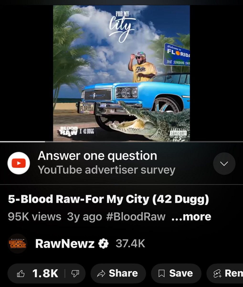 Mr. Florida 😎🍾🥂💯💯💯 Also Subscribe YouTube/RawNewz youtu.be/uZKqGdrpvOM?si…