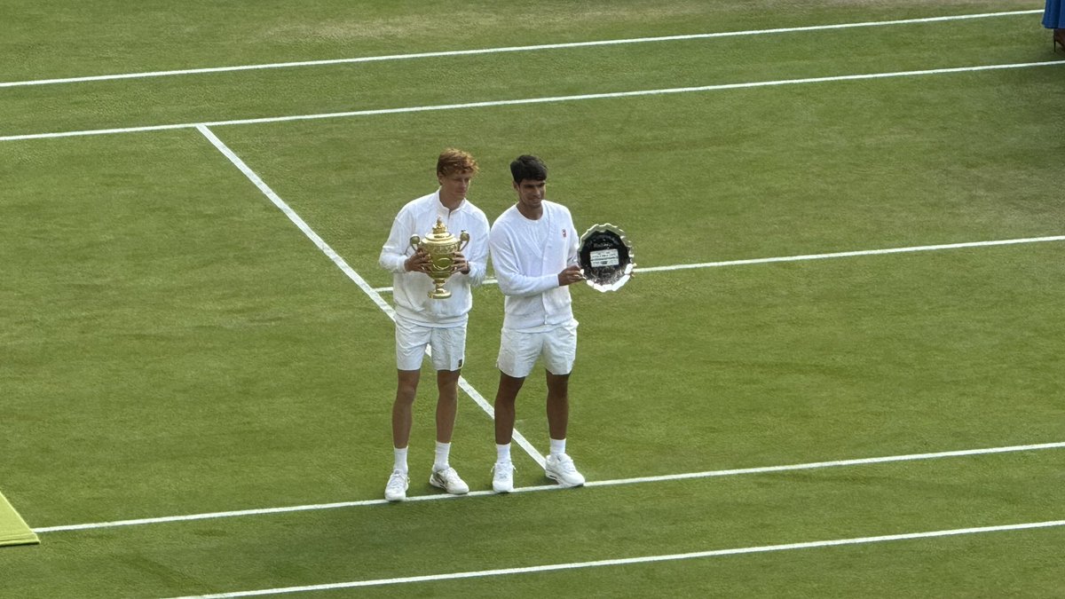 AndreasAdamides's tweet image. Wimbledon Mens Final 2025. A once in a lifetime experience!