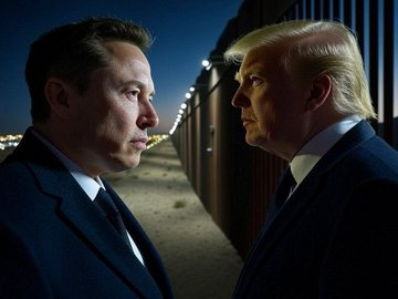 🚨 BIG NEWS: Would you support Elon Musk and Trump to work together on a new high-tech border wall with AI and drones?  

YES or NO?