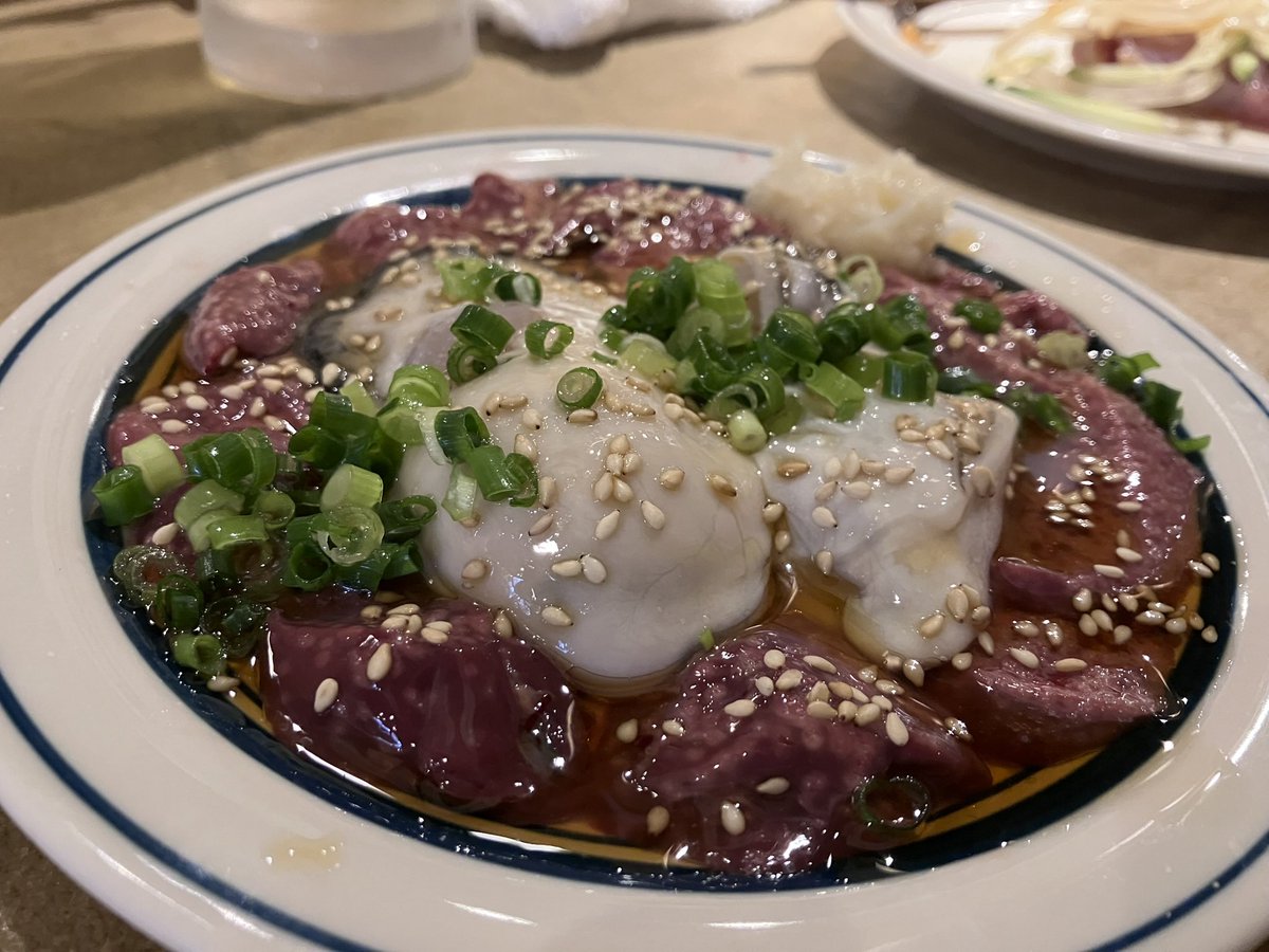 牡蠣と肝の合わせ技
破壊力すごいけど
結論、個々が強すぎて
別々のが美味いwwww