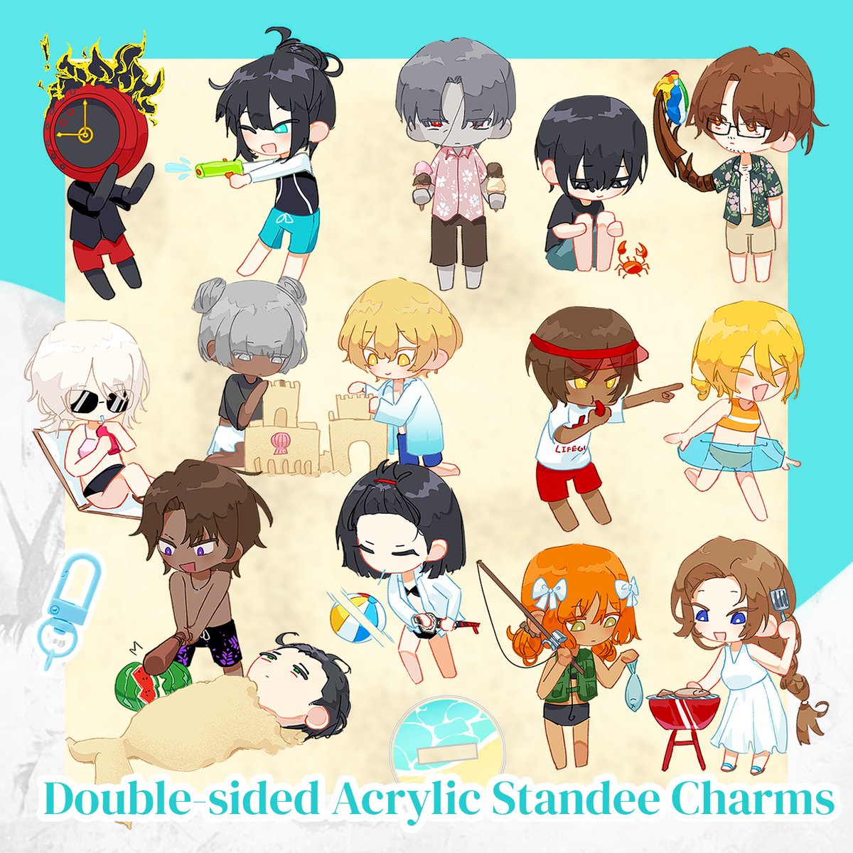 wizstays's tweet image. summer is upon us and the sinners are having their company-mandated beach episode! ๐๏ธ
there're also some other weird guys and....horses??? don't mind them
check out the link below for unrestrained summer fun ๐๐๐
#LimbusCompany #Limbus_Company