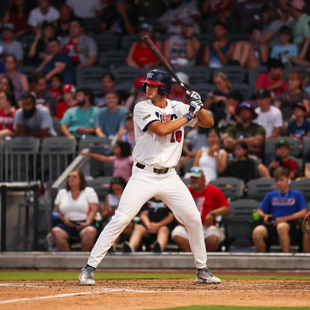 USABaseballCNT's tweet image. Lord Tubbington has entered the chat 👑
Jace LaViolette goes No. 27 to the Cleveland Guardians!
