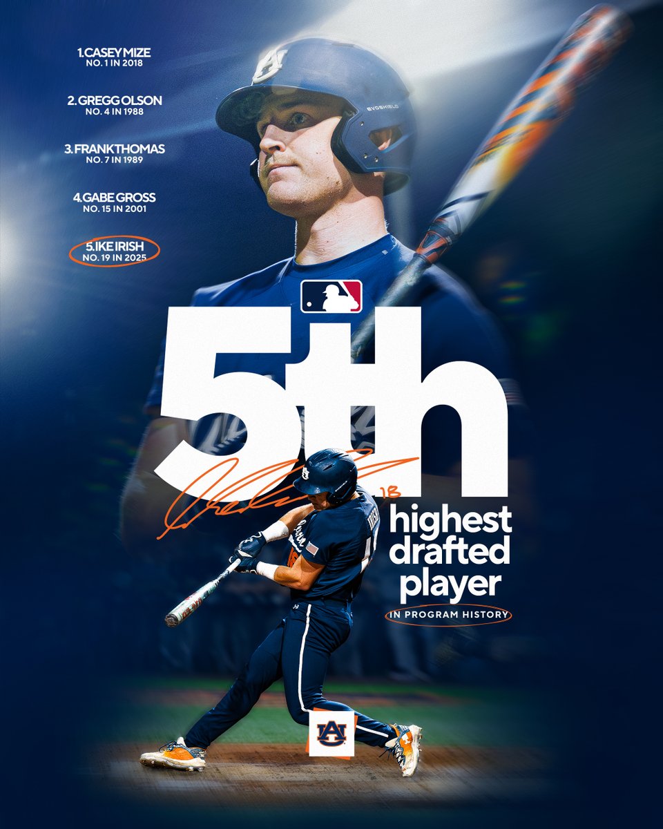 Ike joins an elite list. 

#WarEagle | #AuburnMade