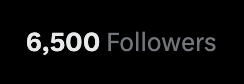 weswinder's tweet image. 6500 is a nice number