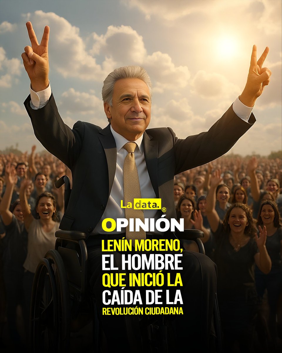 #Opinión Lenín Moreno, el hombre que inició la caída de la Revolución Ciudadana. 

En la historia política del Ecuador, hay decisiones que marcan un antes y un después. La de Lenín Moreno fue una de ellas. Muchos lo llamaron traidor, pero para una gran parte del país fue el