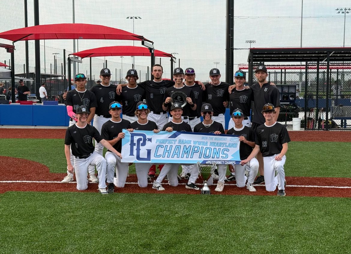 Jaydon Burrage (@burrjay34) on Twitter photo We took 1st place and the WWBA Heartland Championship! It was an awesome weekend with great team energy and really strong pitching. Everyone played hard, and it was a fun and memorable way to come out on top! <a href="/CoachBroadhurst/">Coach B.</a> <a href="/WowFactorQC361/">WOW Factor QC</a> <a href="/PG_Illinois/">Perfect Game Illinois</a> <a href="/GeneseoBaseball/">Geneseo Maple Leafs Baseball</a> We took 1st place and the WWBA Heartland Championship! It was an awesome weekend with great team energy and really strong pitching. Everyone played hard, and it was a fun and memorable way to come out on top! <a href="/CoachBroadhurst/">Coach B.</a> <a href="/WowFactorQC361/">WOW Factor QC</a> <a href="/PG_Illinois/">Perfect Game Illinois</a> <a href="/GeneseoBaseball/">Geneseo Maple Leafs Baseball</a>