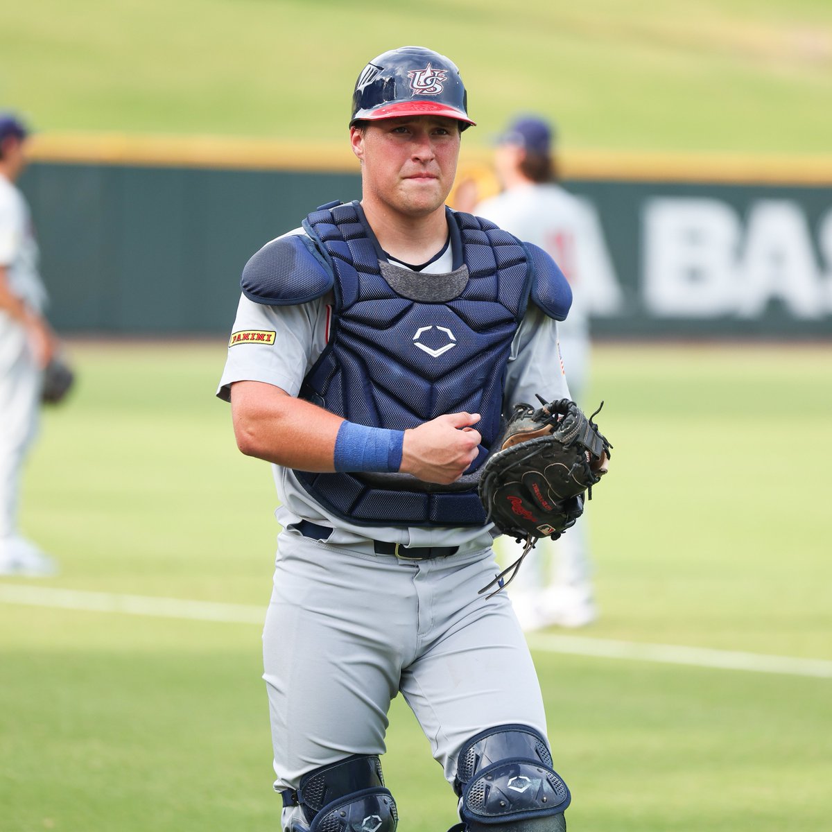 USABaseballCNT's tweet image. Catcher’s gear packed 💪
Caden Bodine is headed to Baltimore!