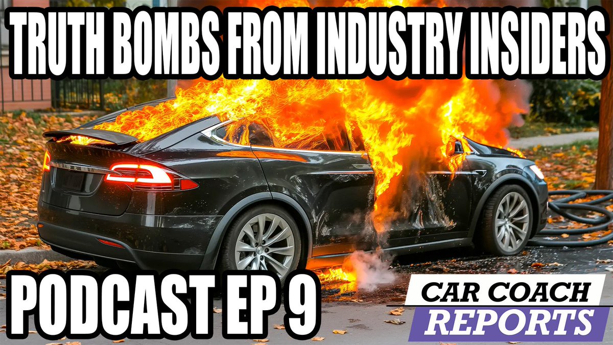 Electric Vehicle Meltdown? Truth Bomb from Industry Insiders
youtu.be/L_U9qSERhp8
<a href="/karlbrauer/">karlbrauer</a> <a href="/antonwahlman/">Anton Wahlman</a> <a href="/PaulFix3/">Paul Fix III</a>