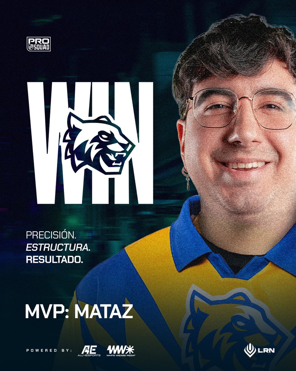 SDM Tigres | Esports (@sdmtigres) on Twitter photo Precisión. Estructura. Resultado.
Gran debut en la <a href="/Lolacelatam/">Ligas regionales LATAM x ACE</a> ante <a href="/LyonLATAM/">LYON</a>
Respeto al rival que seguro seguirá creciendo.
Hoy el plan se ejecutó con a la perfección:
<a href="/JaunyLoL/">Jauny</a> <a href="/isky_lol/">Skyy</a> <a href="/iVirusFx/">Guillermo Navarrete</a> <a href="/Ichiwin645/">Ichiwin</a>
MVP <a href="/Matazlol/">Mataz</a> 🐅
La mente maestra <a href="/CoachDyelol/">Gerson "Dye" Castaño</a>
Powered by Precisión. Estructura. Resultado.
Gran debut en la <a href="/Lolacelatam/">Ligas regionales LATAM x ACE</a> ante <a href="/LyonLATAM/">LYON</a>
Respeto al rival que seguro seguirá creciendo.
Hoy el plan se ejecutó con a la perfección:
<a href="/JaunyLoL/">Jauny</a> <a href="/isky_lol/">Skyy</a> <a href="/iVirusFx/">Guillermo Navarrete</a> <a href="/Ichiwin645/">Ichiwin</a>
MVP <a href="/Matazlol/">Mataz</a> 🐅
La mente maestra <a href="/CoachDyelol/">Gerson "Dye" Castaño</a>
Powered by