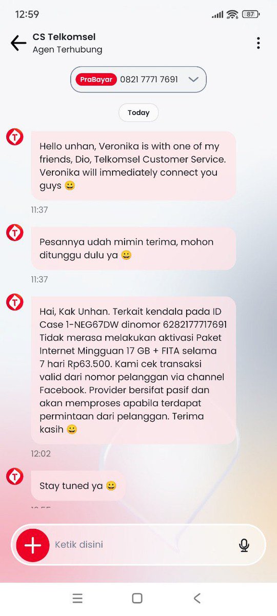 UnHunt87's tweet photo. Rampok 60ribuan, sejak kapan saya melakukan aktivasi paket lewat facebook @Telkomsel https://t.co/flH2Q8Sg7H