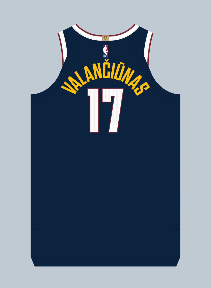 EtienneCatalan's tweet image. Jonas Valančiūnas (@JValanciunas) will wear No. 17 for the #Nuggets. Number last worn by Johnny Taylor in 1999. #NBA
