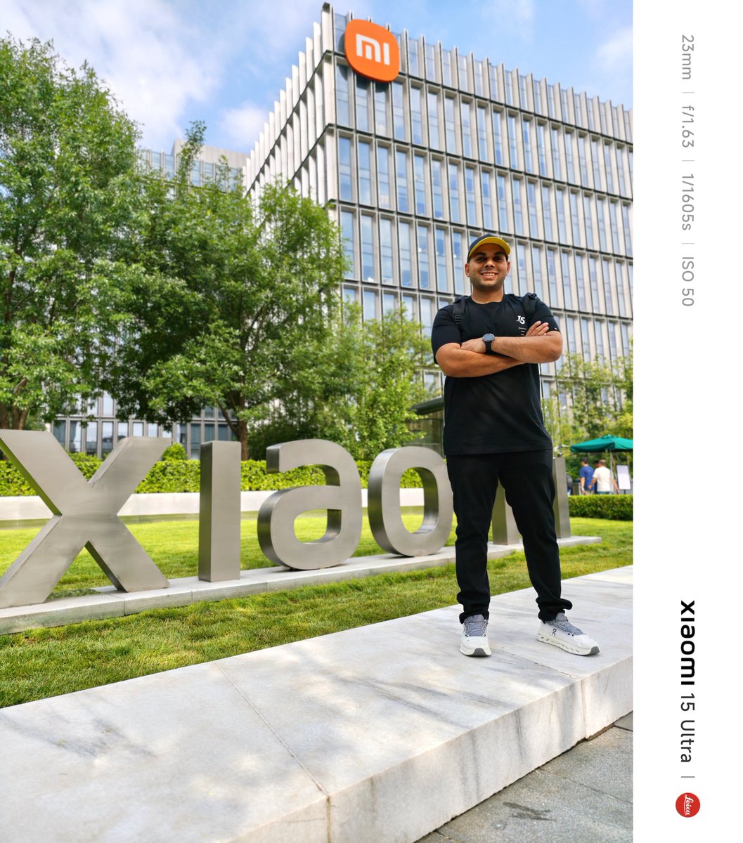 sandeep9sarma's tweet image. Back at the mothership!
#Xiaomi #XiaomixLeica #Xiaomi15Series