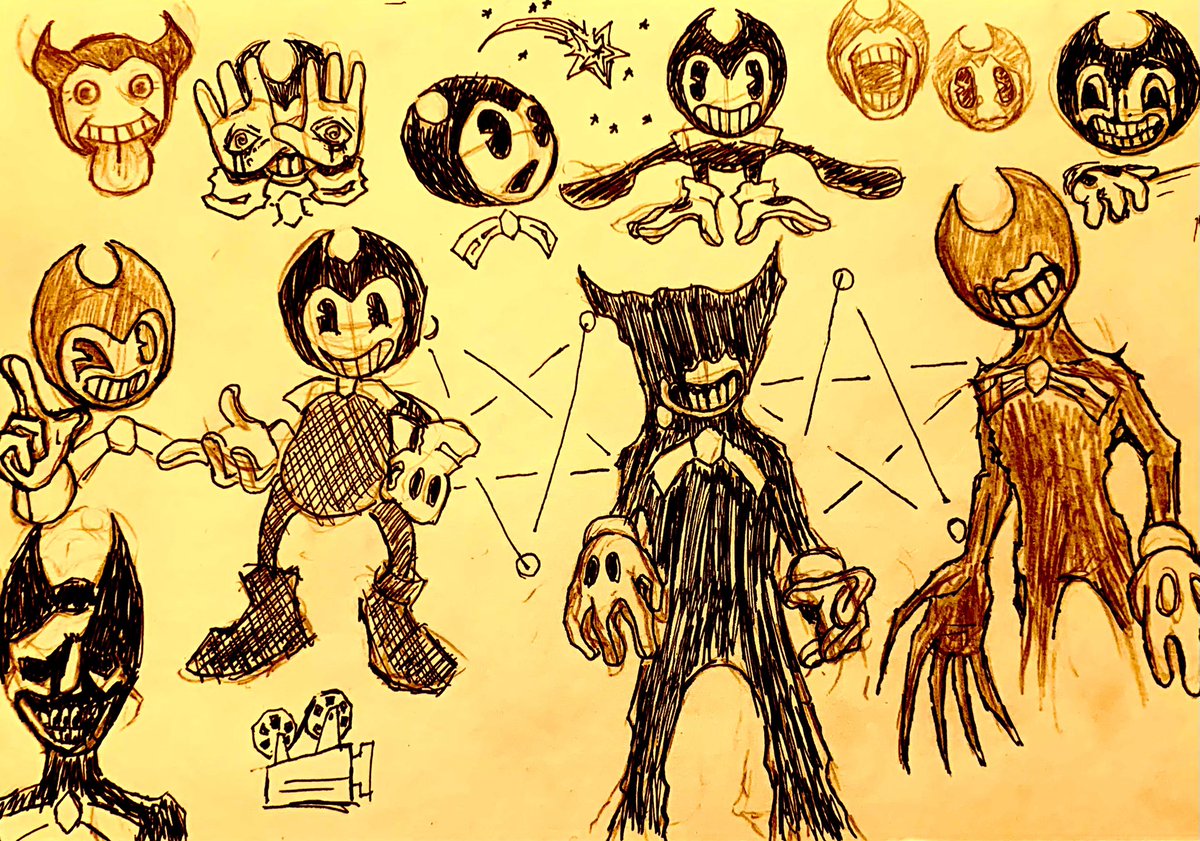 calamarix's tweet image. Bendy