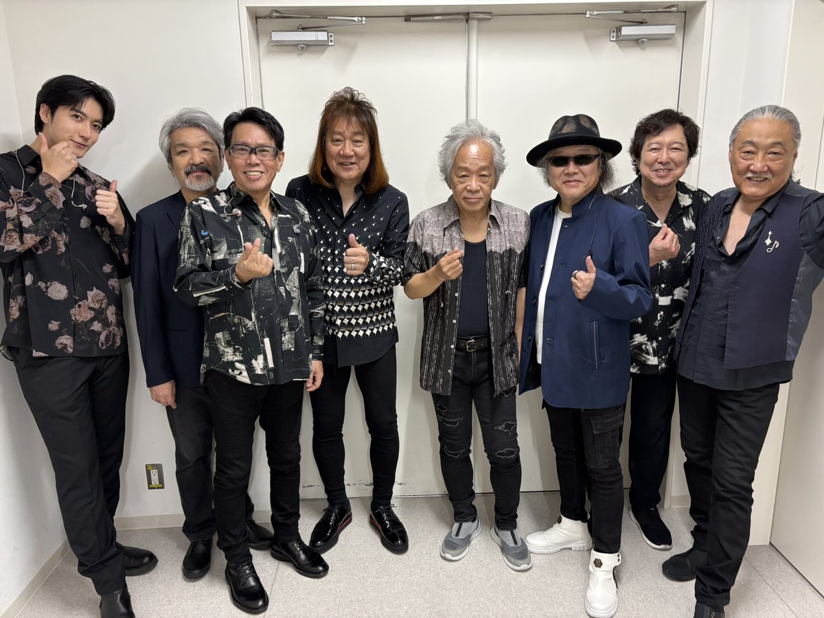 KAI BAND　50TH ANNIVERSARY TOUR「Thank You，Everybody！2025」7/12(土)ツアー4本目のりゅーとぴあ 新潟市民芸術文化会館！7/13(日)5本目の大宮ソニックシティ 大ホール！両日とも、もの凄い盛り上がりで感動しました！
ありがとうございました！！