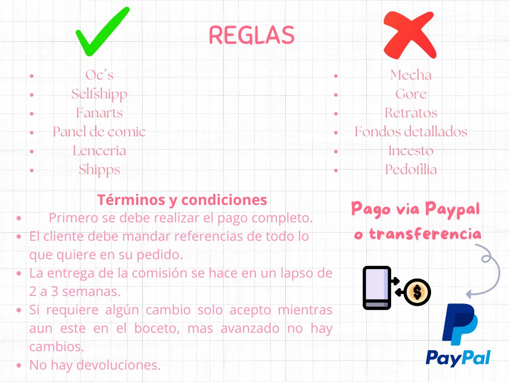 blublu_awo123's tweet image. ‼️🦐OPEN COMMISSION🦐‼️
HOLAAA 🗣️🗣️
Traigo la actualización de mi tabla de comisiones 💪🏻 y también ya abrí la sección de estilo anime por si alguno quiere un dibujo con su pixelito/waifu ✨🫦✨ 💞
#commissionsopen #art #Commission #fypシ
