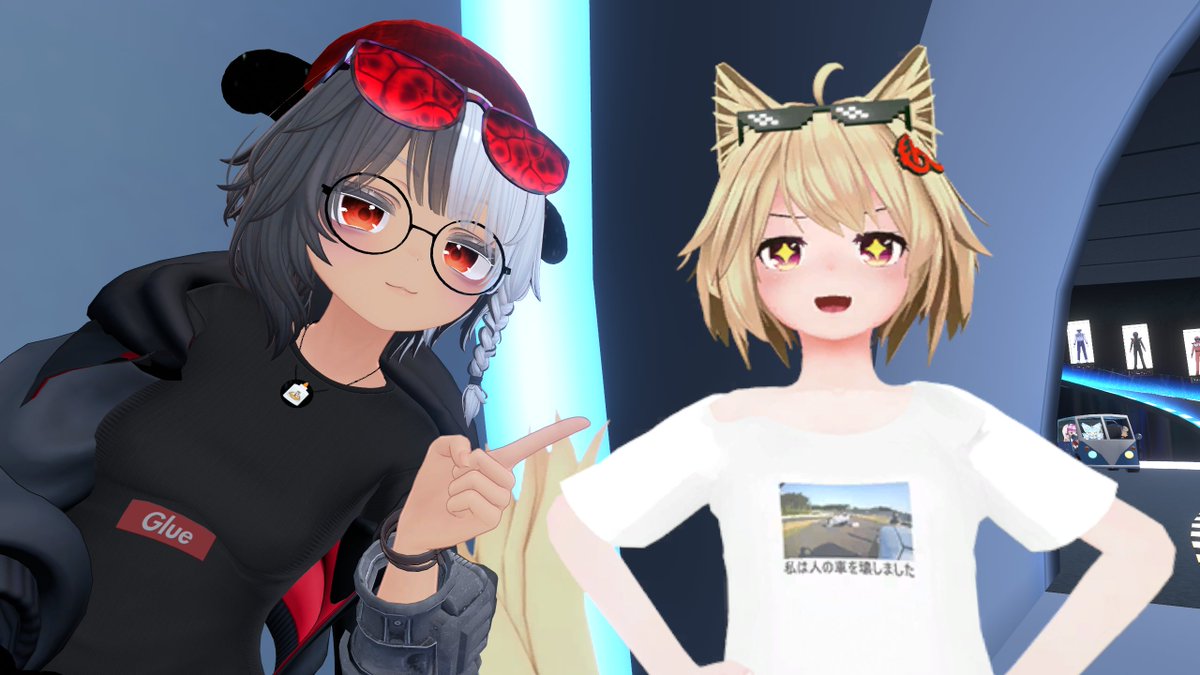 GlueIsRequired's tweet image. Vket 2025 Summer ~ Lots of familiar faces here...
#VketPhoto #Vket2025Summer #Vketはじまったな #VRChat