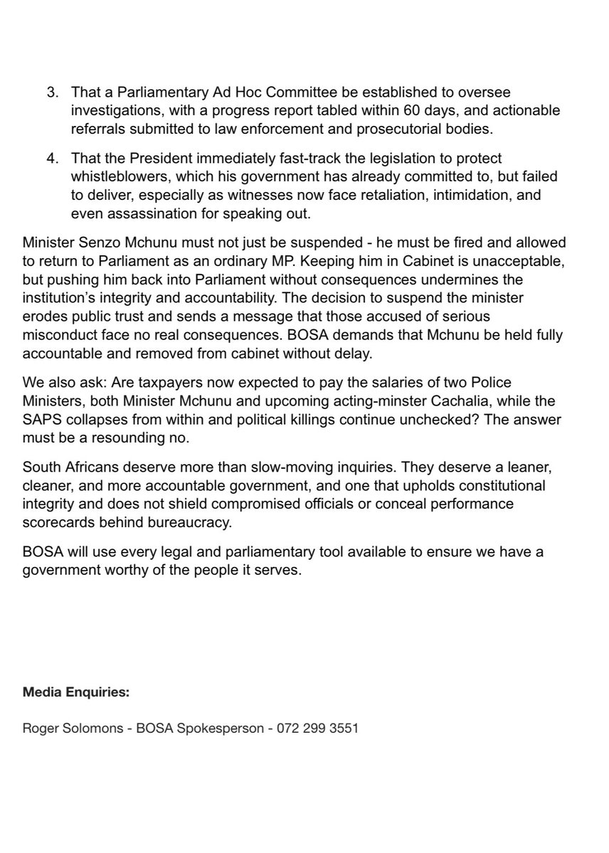 NobuntuSA's tweet image. ‼️Media Statement ‼️