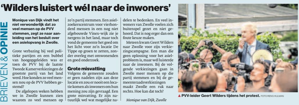 En zo is het! ❤️

#PVV #StemPVV #PVVOP1