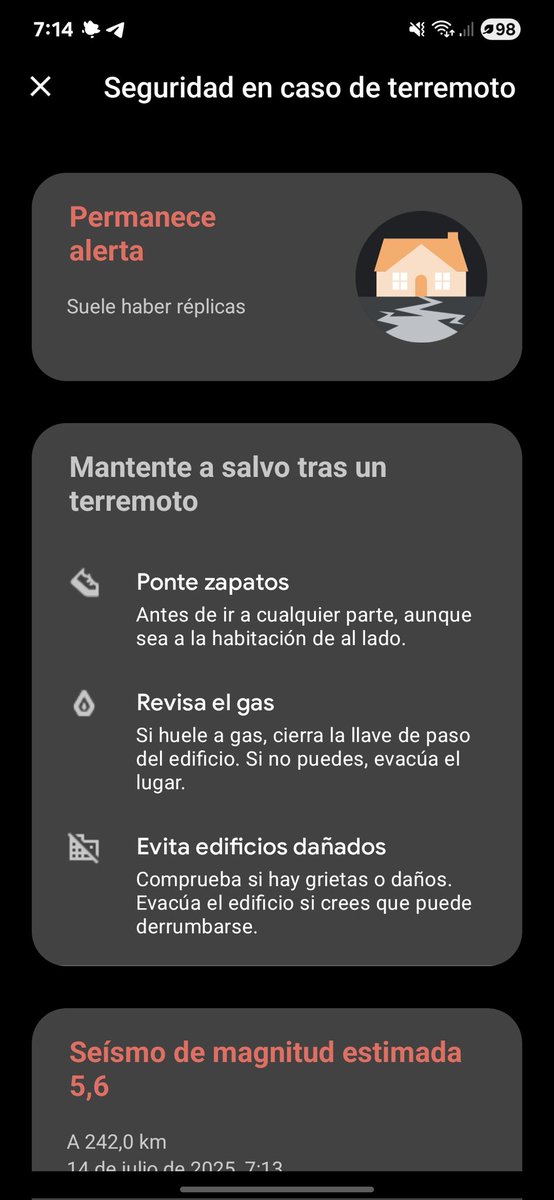 abby78_'s tweet photo. Menudo susto Android y mi casa toda mi gente durmiendo #terremoto #Alicante https://t.co/IFiQ4QXlcy