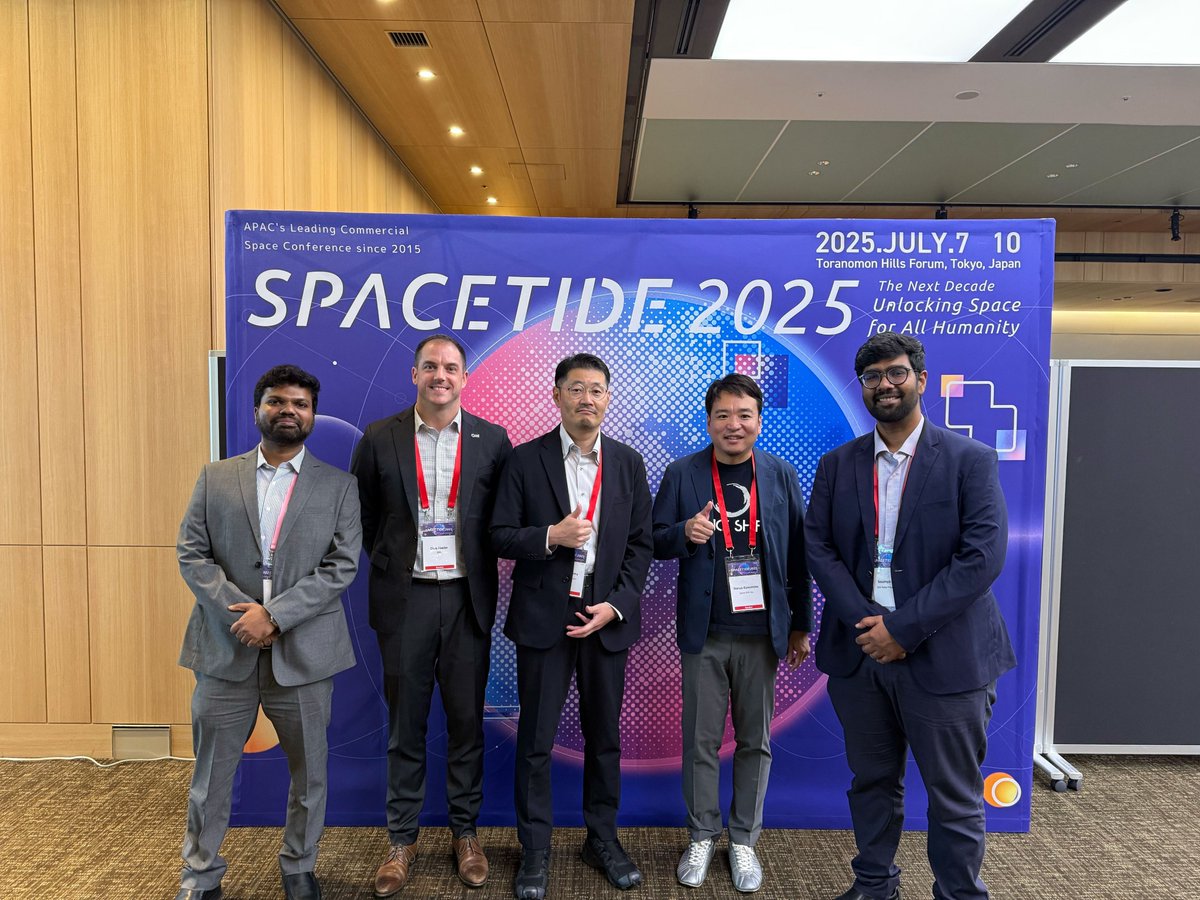 Space Shift Inc./スペースシフト (@spcsft) on Twitter photo It was a great day at #SPACETIDE2025 — our CEO, Mr. Kanemoto, shared our latest insights, and many visitors experienced the real-world value of satellite data.
弊社CEOの金本が #SPACETIDE2025 に登壇し、衛星データ利活用の最新動向をお話しさせていただきした。
#spaeshift #spacetide It was a great day at #SPACETIDE2025 — our CEO, Mr. Kanemoto, shared our latest insights, and many visitors experienced the real-world value of satellite data.
弊社CEOの金本が #SPACETIDE2025 に登壇し、衛星データ利活用の最新動向をお話しさせていただきした。
#spaeshift #spacetide