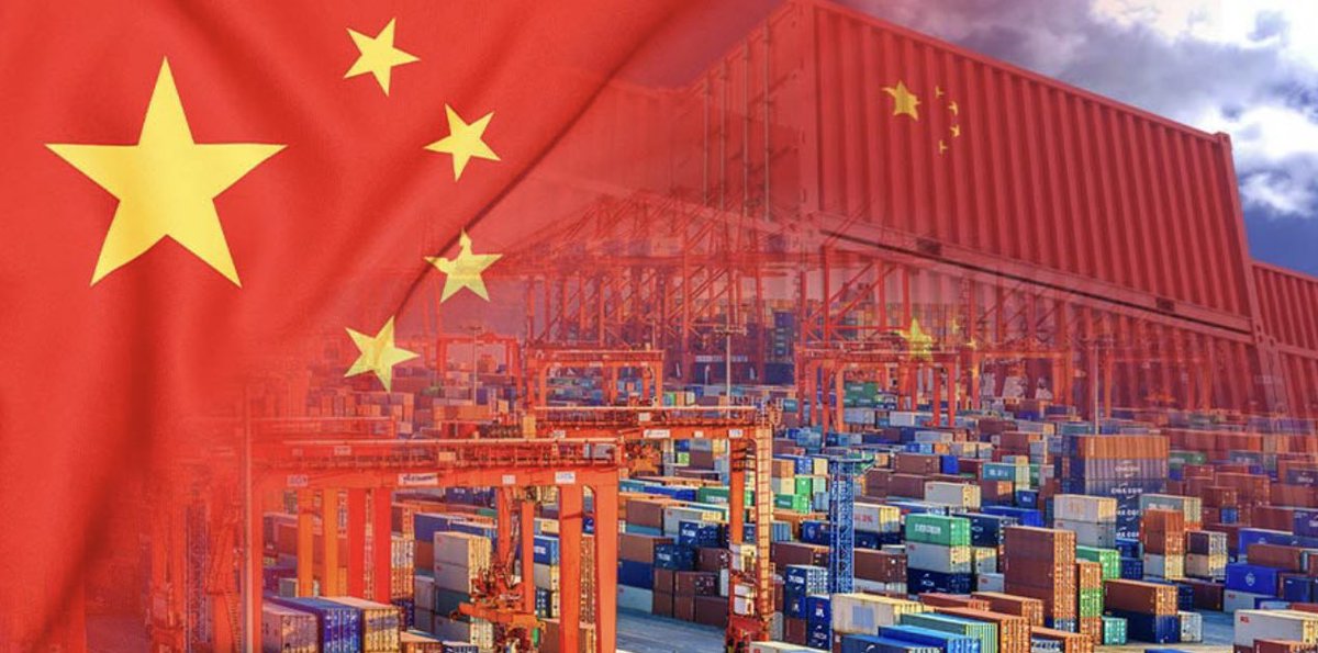 BREAKING: China’s exports up 5.8% in June beating expectations… some would have you believe US tariffs would cause the collapse of the Chinese economy. Truth is China is no longer dependent on the US market like it once was, China has found new markets.