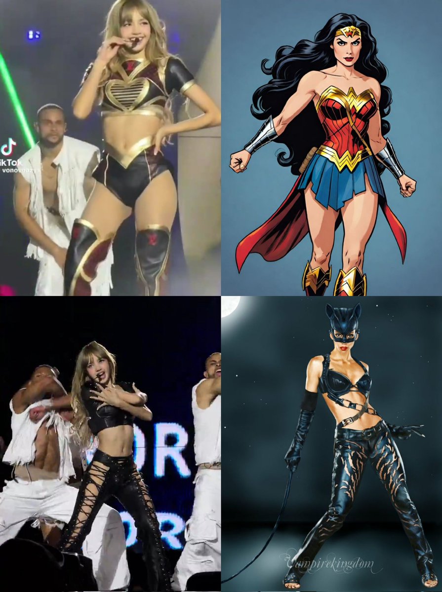 crushourliz's tweet image. Wonder Woman D1 
Cat Woman D2
ใช่มาก บทมาเวลดีซี ซุปเปอร์ฮีโร่เข้าด่วน ชีฟิตกล้ามเนื้อพร้อมลุยสุดๆ ดูต้นขาหน้าท้องสิ
LISA CHARMS SOFI STADIUM
#DEADLINEinLA_LISA
#BLACKPINK_DEADLINE
