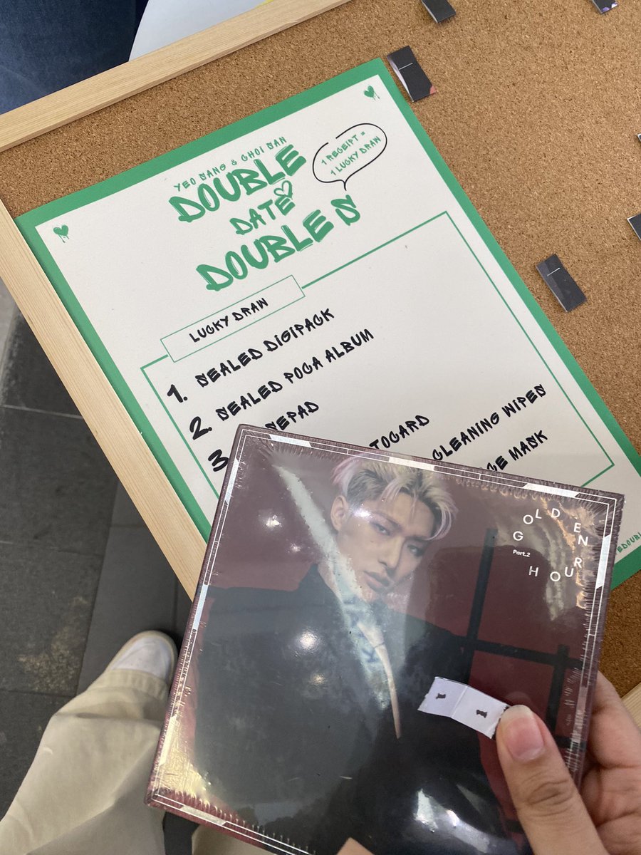 Malaysian_fans's tweet photo. Lucky me ☺️ Alhamdulillah rezekiiiiiiii 🫠✨
thank you #doubledatedoubleS ❤️ https://t.co/6k1aDPsure
