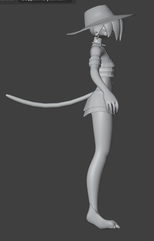 #Fortnite #Blender #3D #WIP #meowskulls I'm feeling unwell, but I'm at work, slowly working on models. 🤧