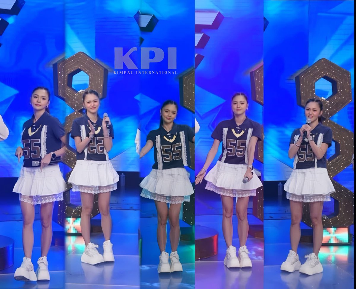 Cheer squad vibes but make it fashion. 🏈👗 #GameDayGlam. Hindi lang performance, pati outfits — laging panalo! 🏆 #StageReadySya

#KimChiu #KimPau #PauloAvelino