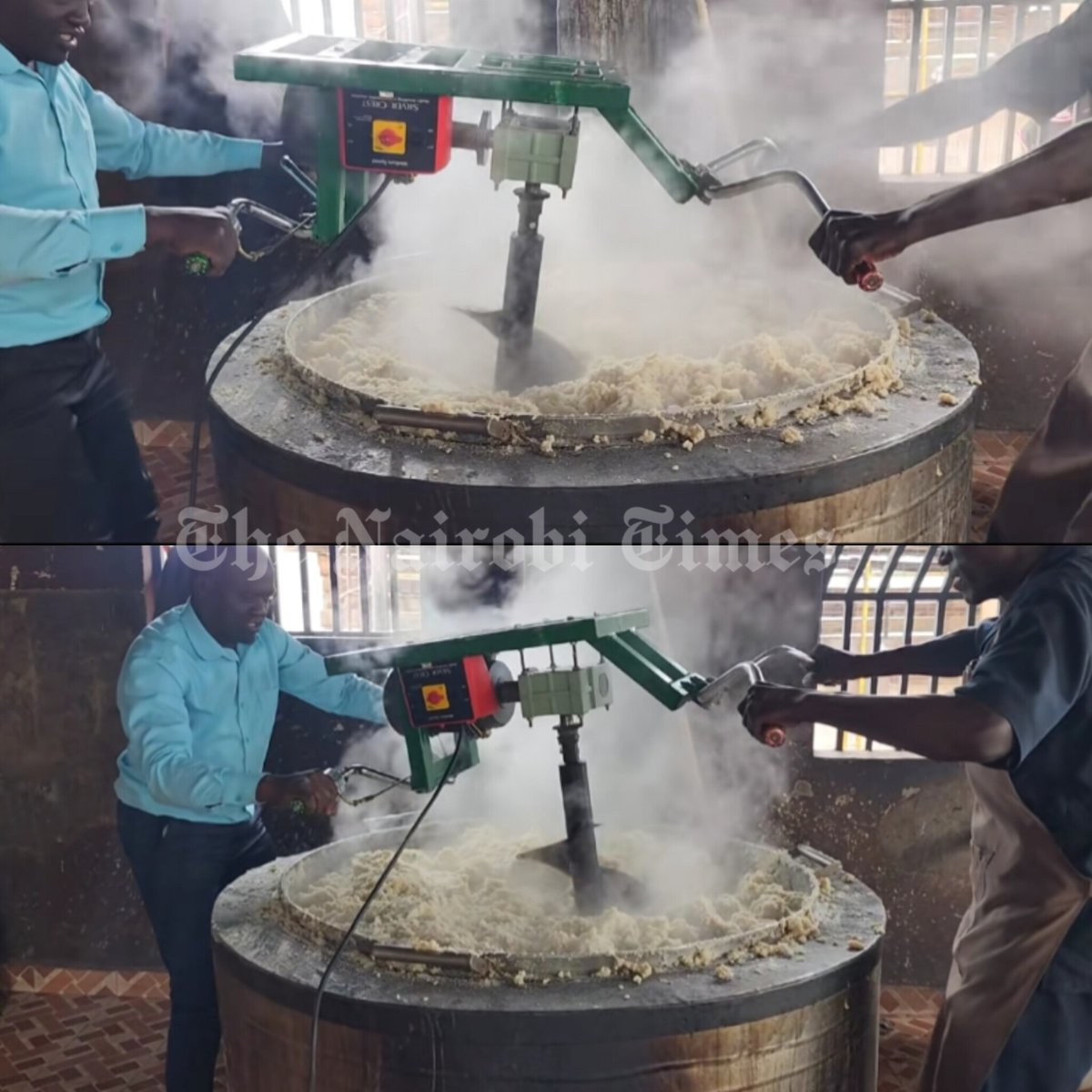 Highschool in Kisii Ditches Mwiko and Uses Power Drill to Cook Ugali for Students, Watch 👇