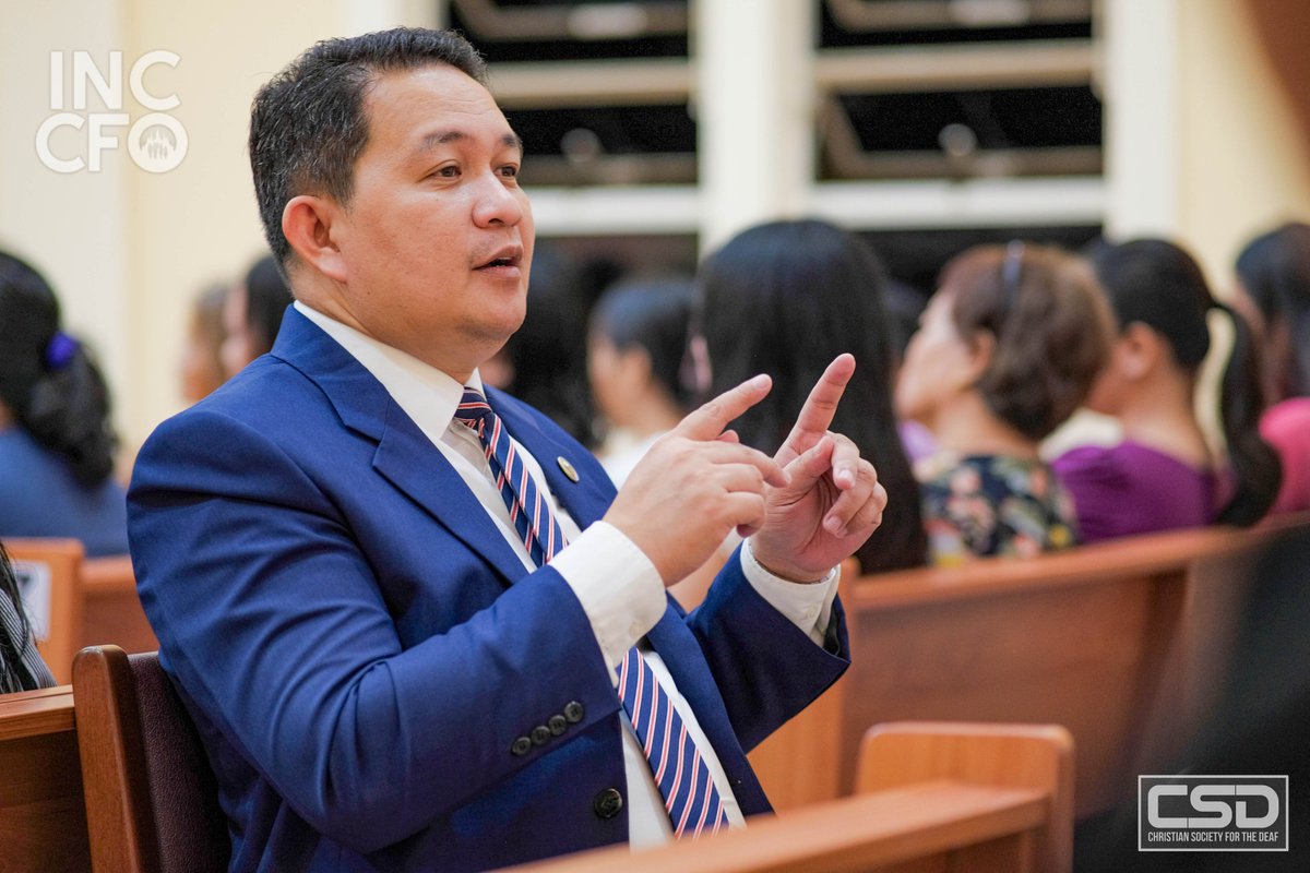 CFO_CSD's tweet image. ILOCOS SUR – Filled with love and compassion for their fellowmen, the District of Ilocos Sur conducted an Evangelical Mission with Sign Language interpretation. Led by the CSD officers, the brethren joyfully shared the words of God with their deaf friends and loved ones.