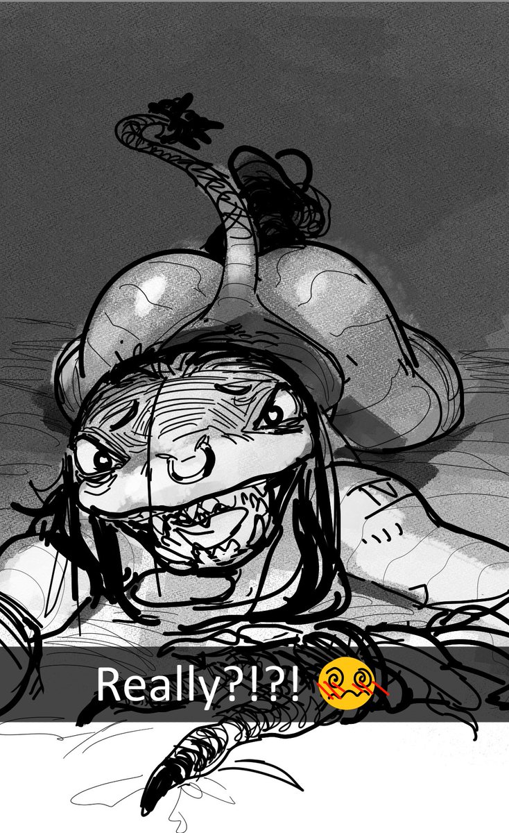 He was defo snapping Ivy