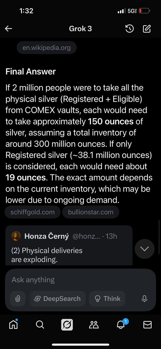 Get the fuck on it <a href="/WallStreetMav/">Wall Street Mav</a> 1.6 million followers! #silversqueeze <a href="/TheSqeakyMouse/">Sqeaky Mouse</a> <a href="/KingKong9888/">Eric Yeung 👍🚀🌕</a> <a href="/patato_ass/">David 🥇🥈</a> <a href="/SpillingSilver/">Deletist</a> <a href="/BlackPillPirate/">Black Pill 🏴‍☠️💊🖤</a>