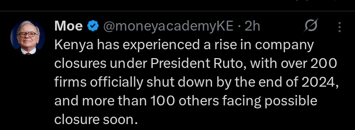Ruto has really delivered tumpeee tano tena