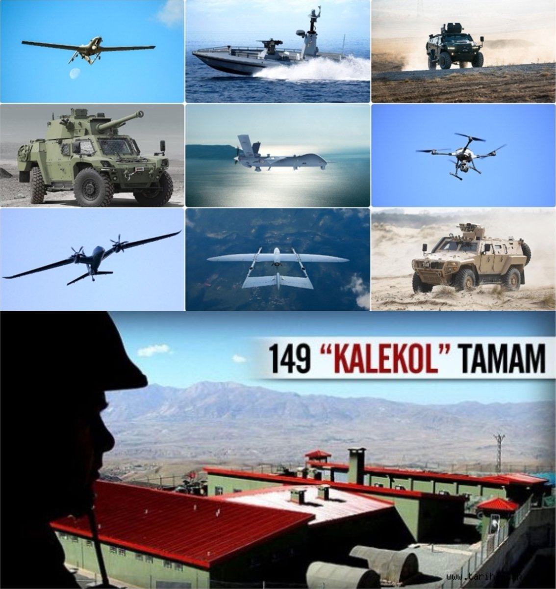 Evet kardeşim, adam bu kadar yerli savunma sanayiini ülkeyi bölmek için kurdu; askerlerimiz baraka karakollarda şehit olurken, yüzlerce KALEKOL'u ülkeyi bölmek için kurdu.
Büyük oyunu gördün, tebrik ederim.