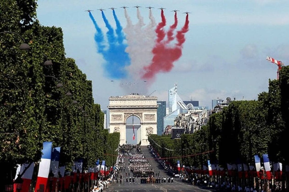 Aujourd'hui, c'est la fête nationale française  bonne fête  à toutes et à tous 🇫🇷
#14juillet #14juillet2025 #fetenationalefrancaise