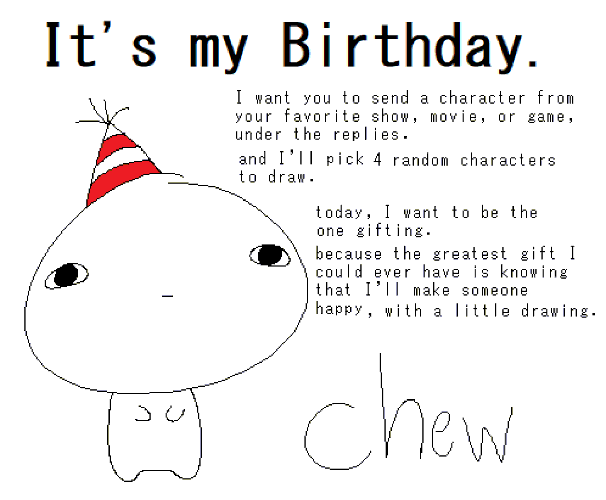 Chew ☁️噛む tweet media