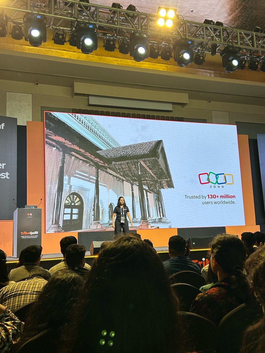 ZohoQEngine's tweet image. That&apos;s a wrap at #TribeQonf 2025! Thanks to the energizing crowd for making this a huge success. And in that rigour, sign up for the Zoho QEngine Testathon and test away to win epic prizes! 🏆

#ZohoQEngine #Testathon2025