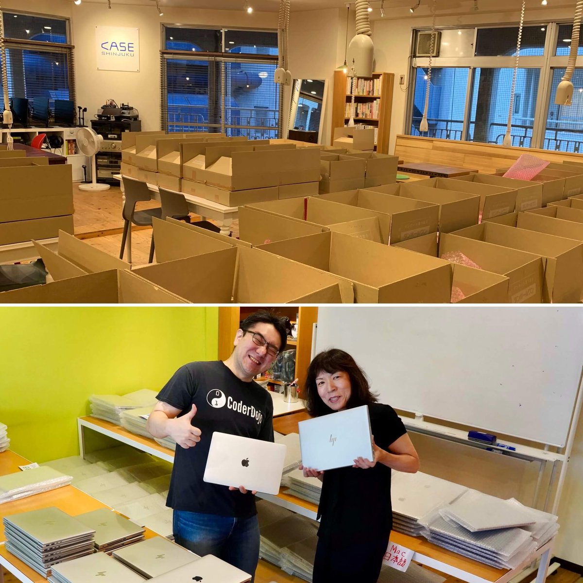 CoderDojoJapan's tweet image. 米国系 IT 企業から #CoderDojo へ、233 台のノート PC を寄贈して頂きました! 💻💻✨
前回に続き、全国に200ヶ所以上ある #CoderDojo コミュニティへの多大なご支援、ありがとうございます...!! 🗾💖
寄贈先 Dojo などの詳細はコチラから! ↓
news.coderdojo.jp/2025/07/14/233…