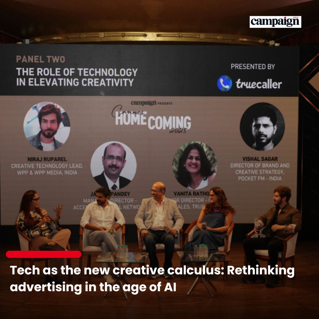 India’s top creatives unpacked the promise and pressure of AI-powered storytelling, and why the future belongs to those who can balance efficiency with empathy at Cannes Homecoming.

Read more at: campaignindia.in/article/tech-a…