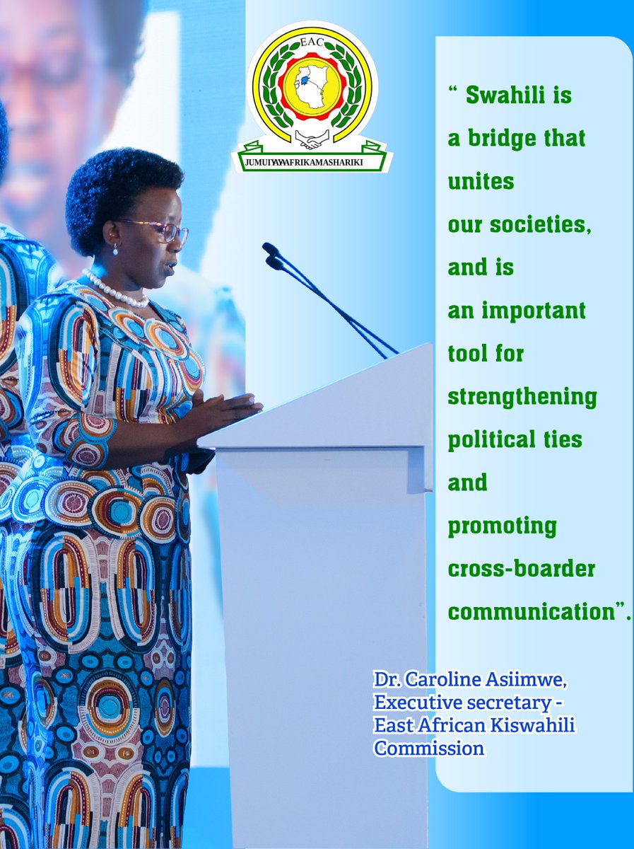 meaca_ug's tweet image. Swahili is more than language—it’s our bridge, our identity, and our path to unity across borders.
—Inspired by Dr. Caroline Asiimwe’s call to strengthen regional ties through language.
@RebeccaKadagaUG @ncasiimwe @eakc_kiswahili @Rwanda_Edu @PaulKagame @RoseBaguma.