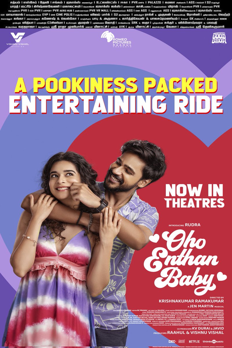 When a film is cute, real, and hits you right in the feels ,it’s a win! ✨

#OhoEnthanBaby ticks all the right boxes and is winning hearts all over❤️

Watch it in theatres now !

Ticket Link : linktr.ee/OhoEnthanBaby